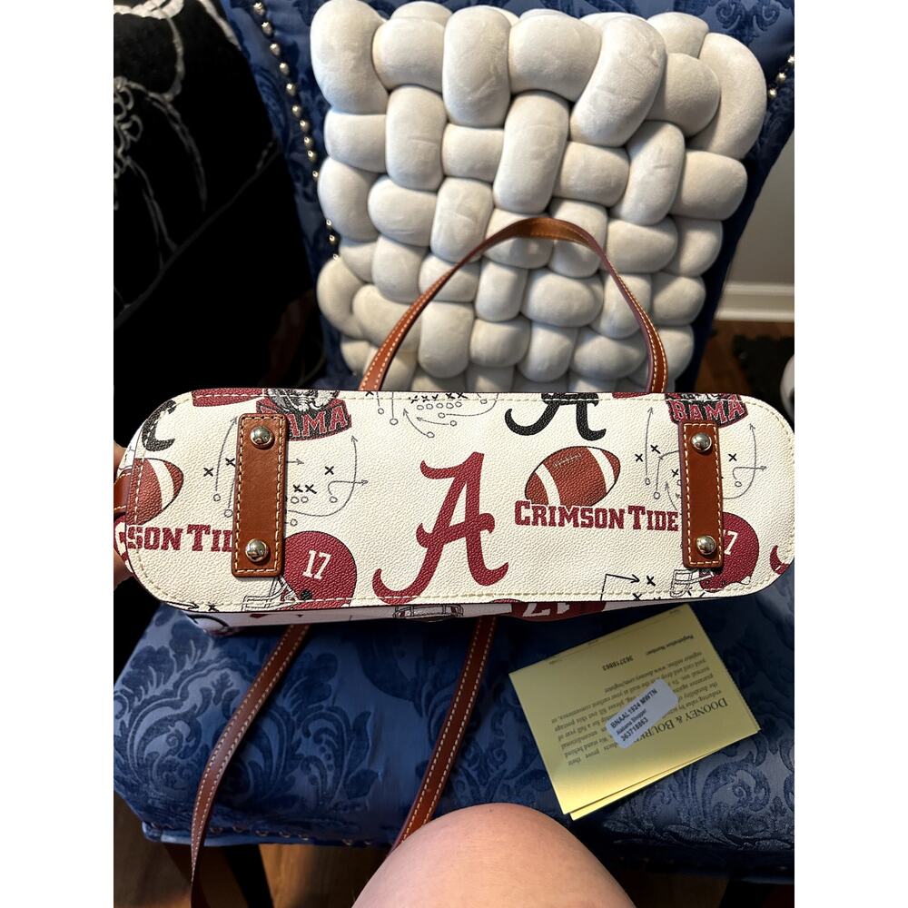 Dooney and Bourke Alabama Crimson Tide Collegiate Tote NWOT - Picture 8 of 9